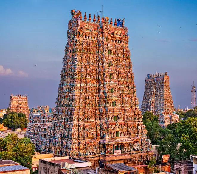 Tamil Nadu temple gopuram